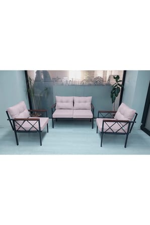 Safir Balkon-bahçe-ofis-kafe Çay Seti Koltuk Oturma Takımı,oturma Grubu Çaysetleri