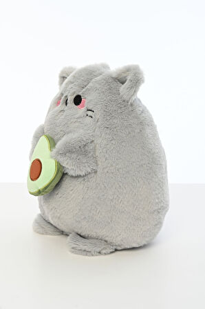 30 Cm Yumuşak Avakadolu Kedi Peluş Oyuncak Oyun Arkadaşı