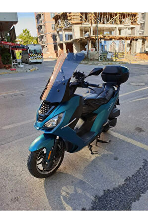 Peugeot Pulsion 125 Siperlik Ön Cam 2022 2024 Model 68cm Açıkfüme Renkli 4mm UZUN CAM