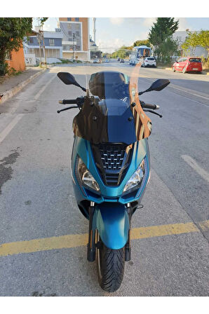 Peugeot Pulsion 125 Siperlik Ön Cam 2022 2024 Model 68cm Şeffaf Renkli 4mm