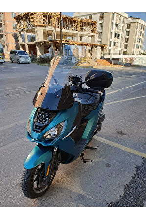 Peugeot Pulsion 125 Siperlik Ön Cam 2022 2024 Model 68cm Şeffaf Renkli 4mm