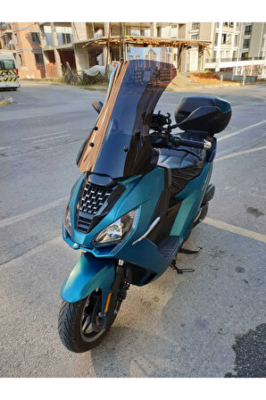 Peugeot Pulsion 125 Siperlik Ön Cam 2022 2024 Model 68cm Siyah Renkli 4mm