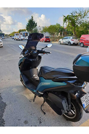 Peugeot Pulsion 125 Siperlik Ön Cam 2022 2024 Model 68cm Siyah Renkli 4mm