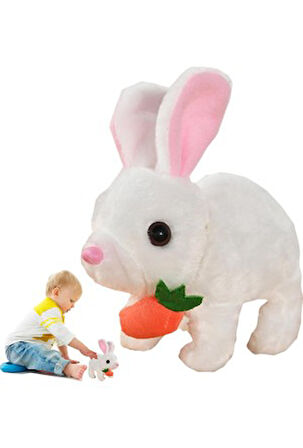 ZIPLAYAN PİLLİ IŞIKLI TAVŞAN