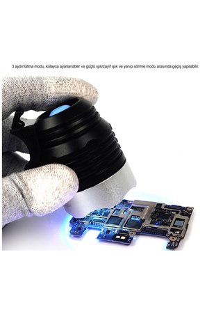 RL-014 Ayarlanabilir 3 Modlu UV Kürleme Lambası - Anakart ve Ekran Tamir Işığı