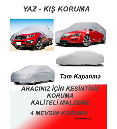 Tüm Hatchback Araçlara Uyumlu Oto Araba Brandası