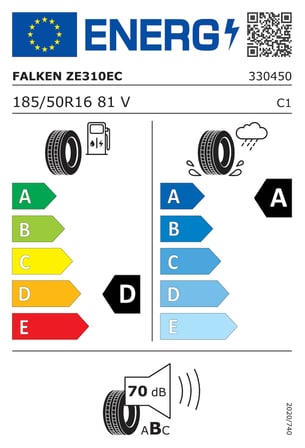 Falken 185/50R16 81V Ziex ZE310 Ecorun (Yaz) (2024)