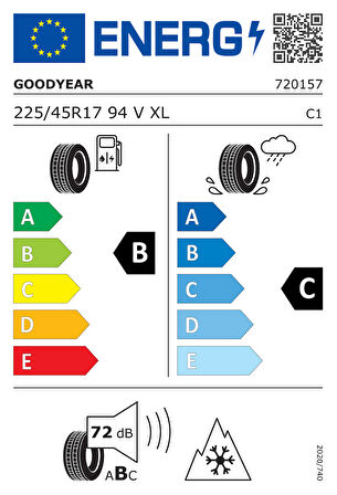 Goodyear 225/45R17 94V XL WinterCommand (Kış) (2025)