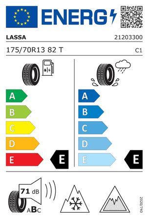 Lassa 175/70R13 82T Iceways 2 (Kış)  (2026)