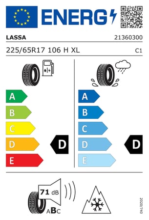 Lassa 225/65R17 106H XL Multiways 4X4 (4 Mevsim) (2024)
