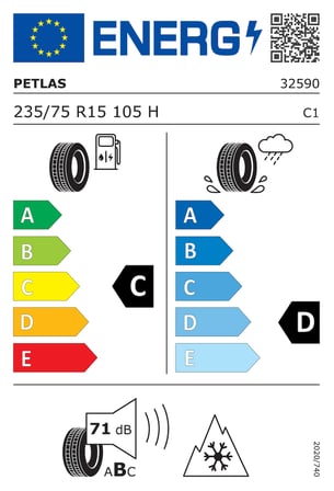 Petlas 235/75R15 105H M+S Explero A/S PT411 (Dört Mevsim) (2021)