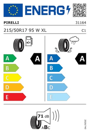 Pirelli 215/50R17 95W XL Cinturato P7 Blue (Yaz) (2021)