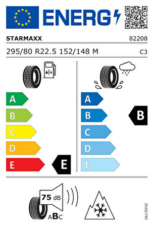 Starmaxx 295/80R22.5 152/148M DC700 Plus (Kış) (2024)