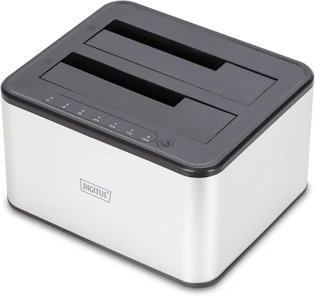 Digitus Da-71540-2 – Çift Sata Hdd Yerleştirme İstasyonu – Usb 3.0 – 2,5 Inç / 3,5 Inç Ssd Sabit Dis