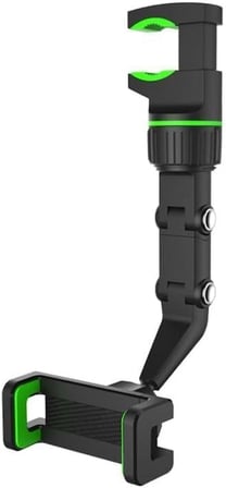 Multifonksiyonel 360° Derece Ayarlanabilir Araba Dikiz Ayna Montaj Telefon Tutucu Gps Telefon Tutucu