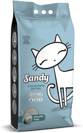 Sandy Marsilya Sabunu Kokulu Topaklanan Kumu 10Kg