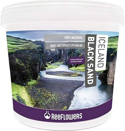 Reeflowers Iceland Black Sand 1-2 Mm 25 Kg Akvaryum Kumu