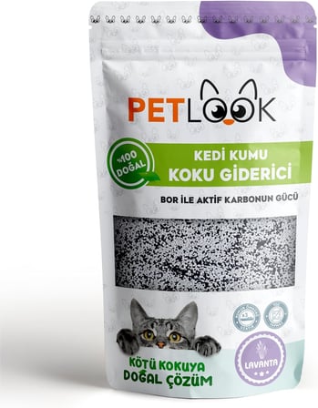 Petlook Kumu Koku Aktif Karbon Katkılı Kokusuz 300 Gr (Lavanta)
