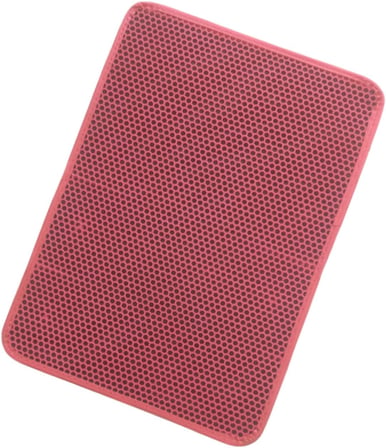 Ti̇neke Elekli Tuvalet Önü Paspası Paspası Kirmizi 60X42 Cm