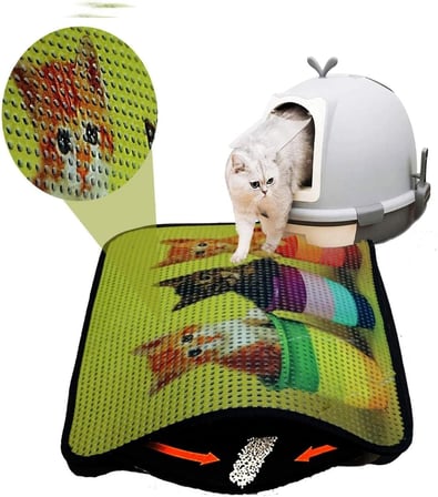 Miapet Elekli Desenli Tuvalet Önü Paspası 60 X 45 Cm Sepette Üç