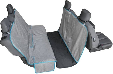 Kurgo Coast To Coast Köpekler Için Hamak, Araba Arka Bankı Için Su Geçirmez Kılıf, Ölçüler 140 Cm X