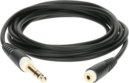 Klotz As-Ex60600 Uzatması 6,3 Mm Jak/3,5 Mm Jak Soketi 6 M