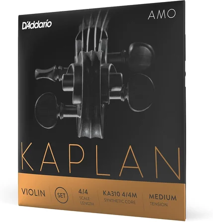 D'Addario Ka310 4/4M Kaplan Amo Set Keman Teli