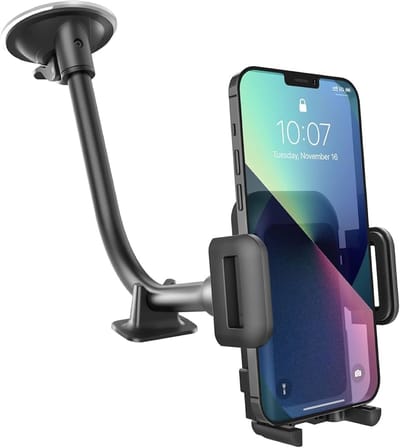 Heartz Xpl370 Araç Telefon Tutucu Süper Vakum Uzun Elasti̇k Yapi İle Tamamen Özgür Hareket İmkani Ve