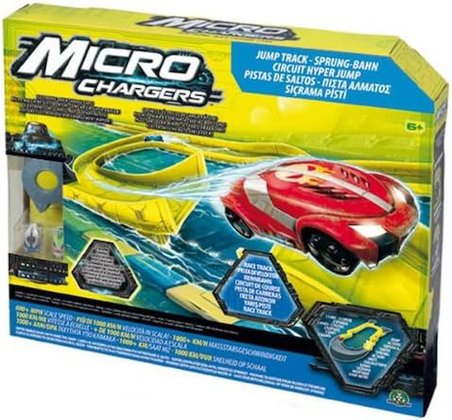 Preziosi Micro Chargers - Hyper Jump Yarış Pisti + 2 Özel Araba