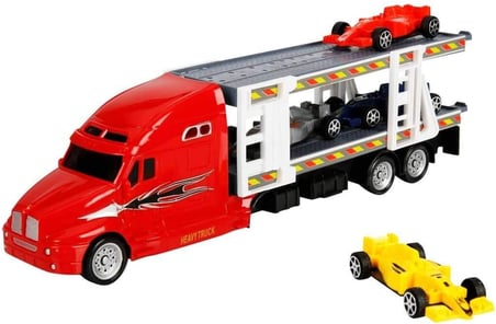 Maxx 1/48 Transporter 2 Katli 4 Araçli 30Cm.Fr.3R.