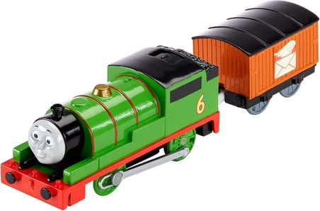 Thomas Arkadaşları Trackmaster Motorlu Büyük Tekli Oyuncak Trenler, Ana Karakterler Percy Bml07
