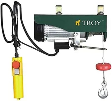Troy T 19700, Elektrikli Vinç, Yeşil, Gri
