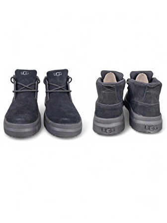 •	ORİJİNAL UGG ERKEK M BURLEIGH CHUKKA 41 SİYAH GERÇEK SÜET  Bot   •	USA:8 UK:7 EU:41 JP:26