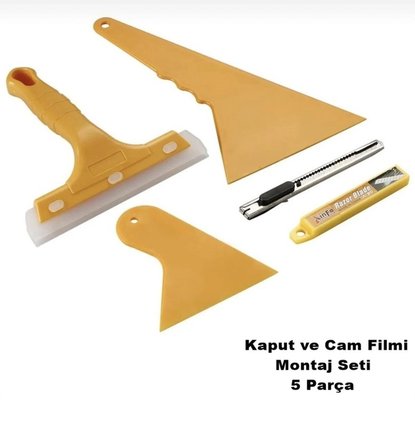 Point Oto Cam Filmi Çekme Aparatı 5 Parça Profesyonel Set  Ragle