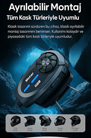 Q29 Kameralı Motosiklet İnterkom Kulaklığı Geniş Açılı Görüş HD Kayıt ve 32GB Hediye Kart
