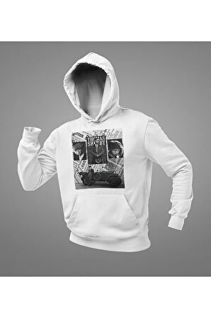 Thomas Shelby Dizi Karakteri Baskılı Unisex Oversize Peaky Blinders Hoodie