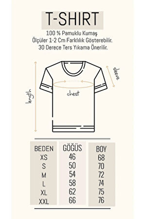 No Pain No Gain Old School Gym Baskılı Unisex Tişört, Oversize Fitness Tişört