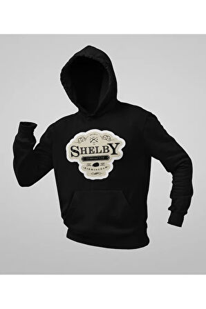 Shelby Company Yazılı Unisex Oversize Peaky Blinders Hoodie