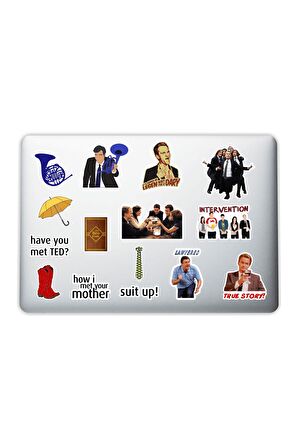 How I Met Your Mother Laptop Notebook Tablet Telefon Sticker Set 007