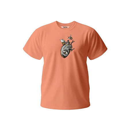 Heart and Bee – Çocuk Tshirt