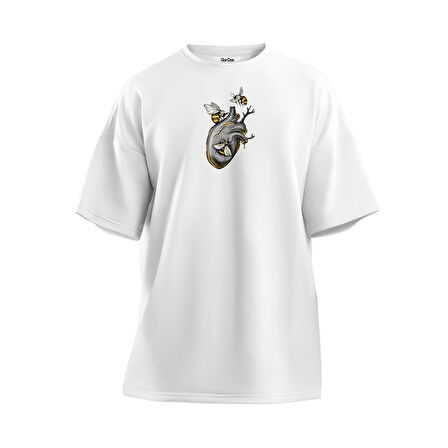 Heart and Bee - Oversize Tshirt