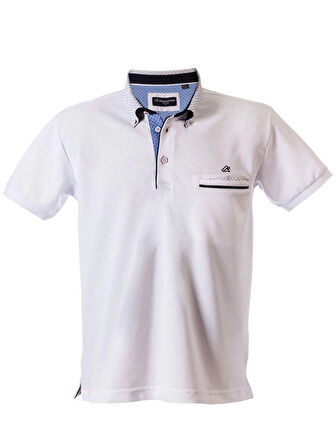 POLOKOTON % 100 PAMUK Erkek Polo Yaka Cepli Kısa Kollu T-Shirt – Şık Tasarım, Yazlık Rahatlık