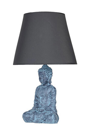 qdec Modern Dizayn Buda Abajur Antrasit-Gri