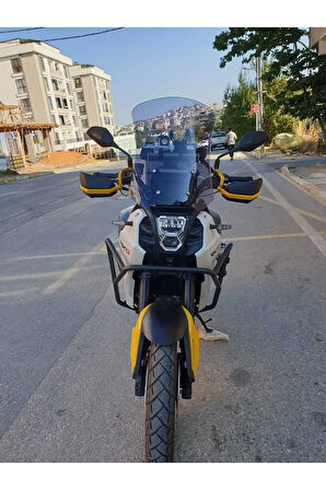 RKS QJ SVT 650 X Siperlik Ön Cam 2023 2024 Model 50cm Açıkfüme Renkli 4mm UZUN CAM