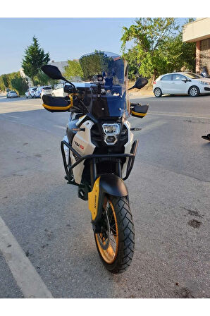 RKS QJ SVT 650 X Siperlik Ön Cam 2023 2024 Model 50cm Açıkfüme Renkli 4mm UZUN CAM