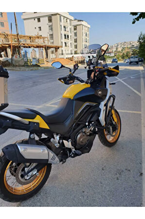 RKS QJ SVT 650 X Siperlik Ön Cam 2023 2024 Model 50cm Açıkfüme Renkli 4mm UZUN CAM