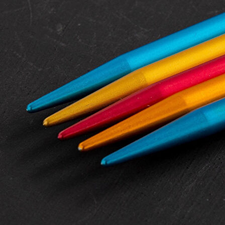 Addi Colibri 3,75mm 20cm Renkli Çorap Şişi - 204-7