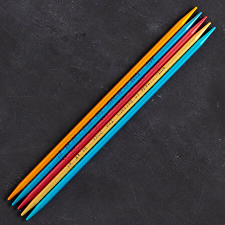 Addi Colibri 5mm 20cm Renkli Çorap Şişi - 204-7