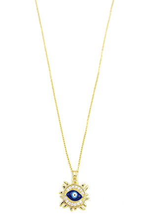 Güneş Kolye - Altın