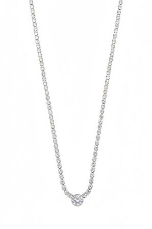 Su Yolu Kolye - Gümüş